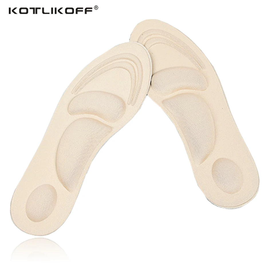 KOTLIKOFF-Semelles de soutien de la voûte plantaire pour chaussures, coussinets de massage pour chaussures, soins des pieds, coussinets antichocs pour chaussures, accessoires pour femmes et hommes