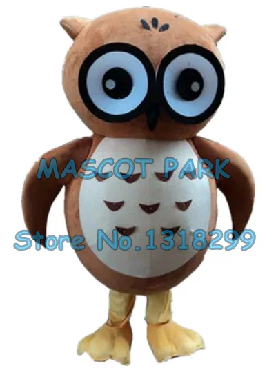 

brown owl mascot ocstume cartoon owl mascot custom cartoon character adult size cosply carnival costume 3226