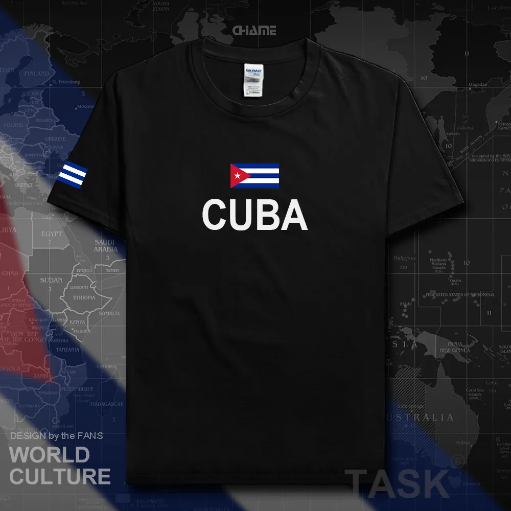 Cuba Cuban t shirts fashion 2017 jerseys nation team tshirt 100% cotton t-shirt gyms clothing tees country sporting CU CUB