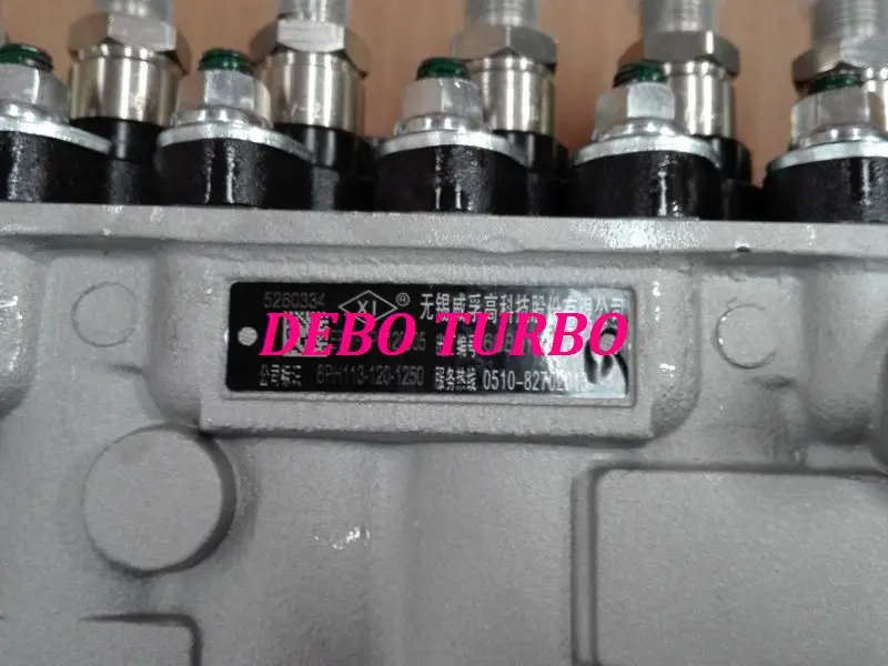 NEW GENUINE WEIFU DCEC 6BT 6BTA 5.9L 210HP High Pressure INJECTION PUMP 5260334 6PH113