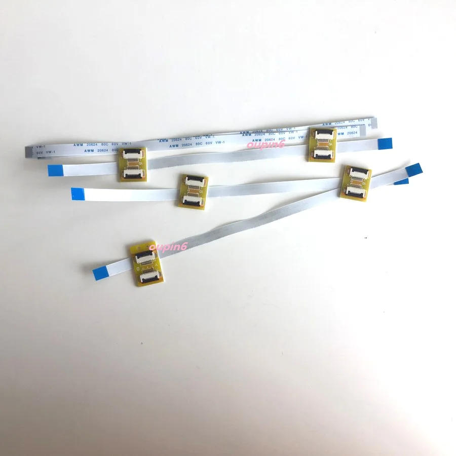 5 PCS Extension Flat Cable FPC FFC 200MM + 12Pin To 12Pin ZIF 0.5mm Adapter Connector HDD