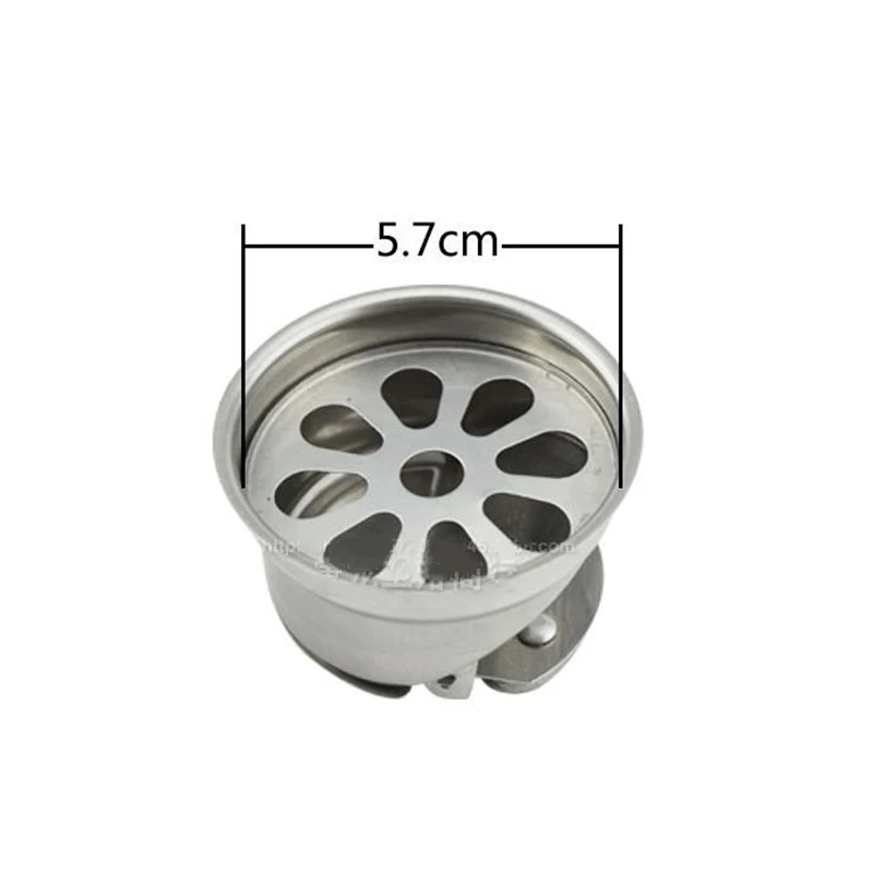 Stainless Steel Floor Drain Filter Bathroom Odor-Proof Sewer Shower Sink Drain Cover Plug Hair Catcher Prevents From Clogging