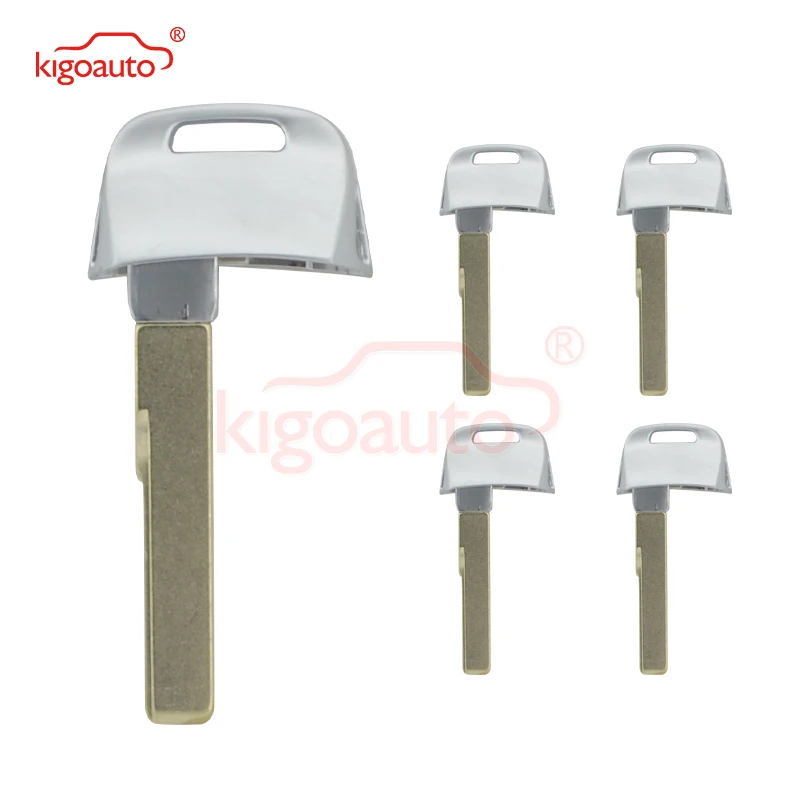 

KIGOAUTO 5pcs Emergency Key for Audi Smart car Key HU66 key blade 2017 2018