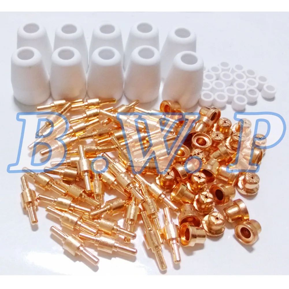 

PT 31 LGK-40 Electrodes Nozzles Shield Cups Gas Diffusers Consumables kit for Air Plasma Cutter 40D CUT40 50D CUT50 Super 200P