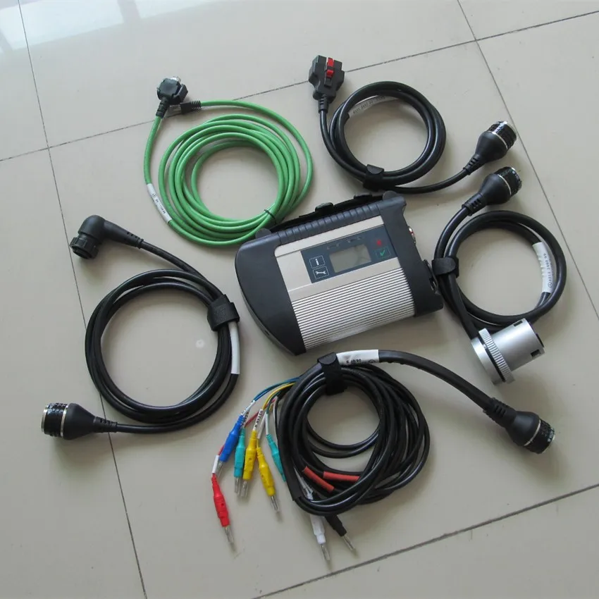 

Mb Star C4 Diagnostic Tool High Quality Hdd Software Wifi Support Works for Cars And Trucks 12v 24v Two Years Warranty