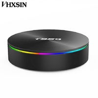 VHXSIN  T95Q android 9.0 tv box amlogic s905x3 quad core  18 4gb 64gb 4k smart tv box