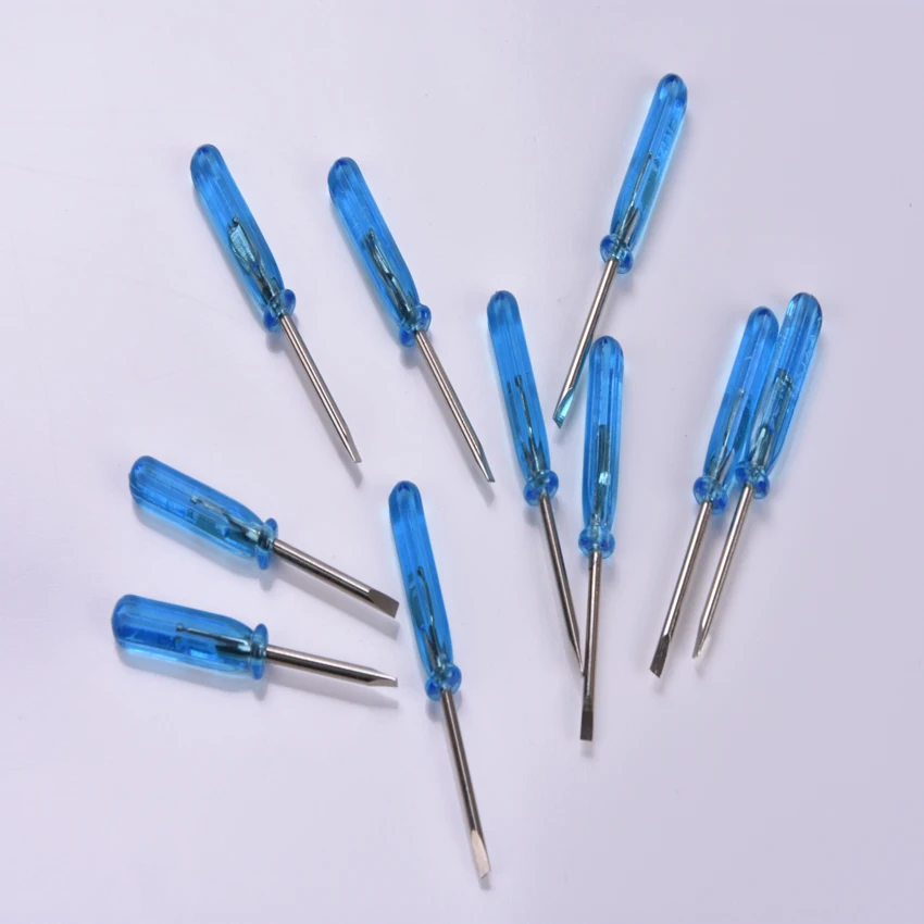 wholesale 50PC/set 2.0MM screwdriver Slotted screwdriver repair disassemble tool for repairing mobile phone