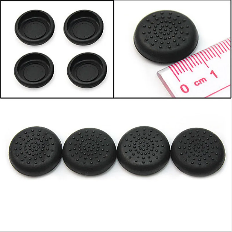 4pcs Thumb Stick Grips Cap Analog Joystick Controller Cover Case For Sony PlayStation 3 4 PS3 PS4 Xbox 360 Gamepad Joypad Skin