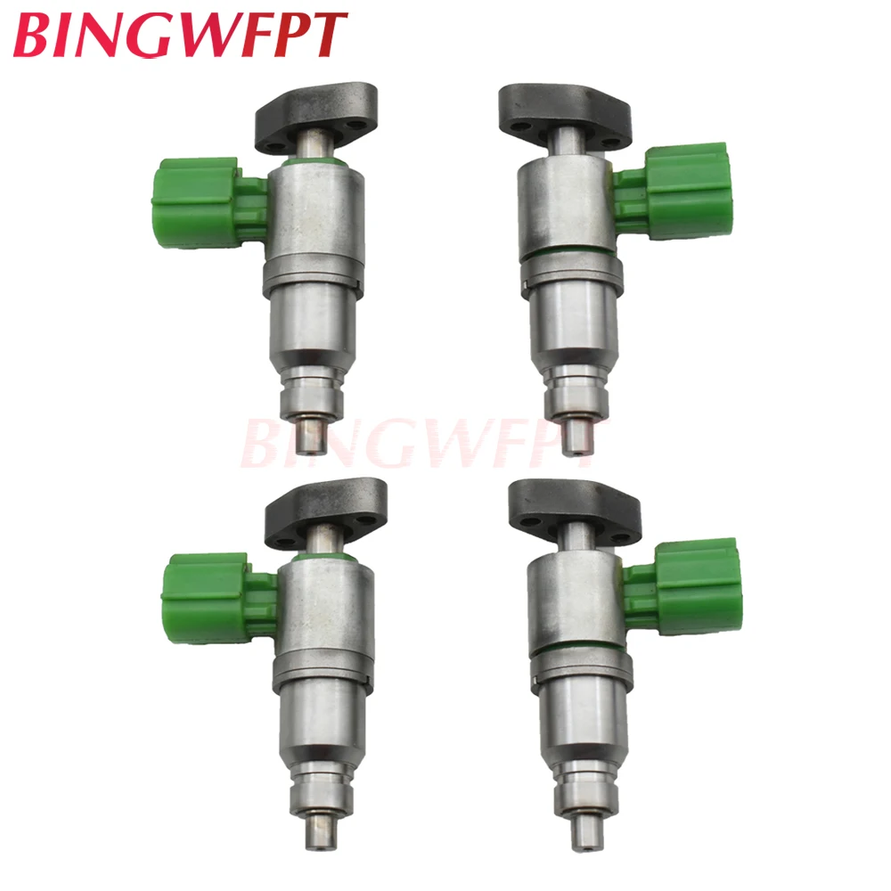 4 шт. топливных форсунок для Nissan Sentra/Bluebird/Sylphy/Primera QR20 QR25 QR25DD 16600AL560 17520-AE050 17520-AE051 4 шт. топливных форсунок для Nissan Sentra/Bluebird/Sylphy/Primera QR20 QR25 QR25DD 16600AL560 17520-AE050 17520-AE051