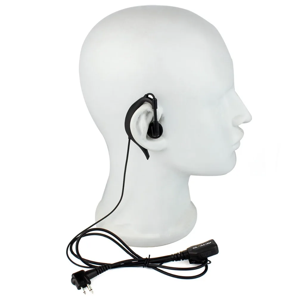 Volume Adjustable Earpiece PTT Mic Headset For Motorola GP68 CP88 CT150 P080 PRO1150 For HYT TC-500 Walkie talkie