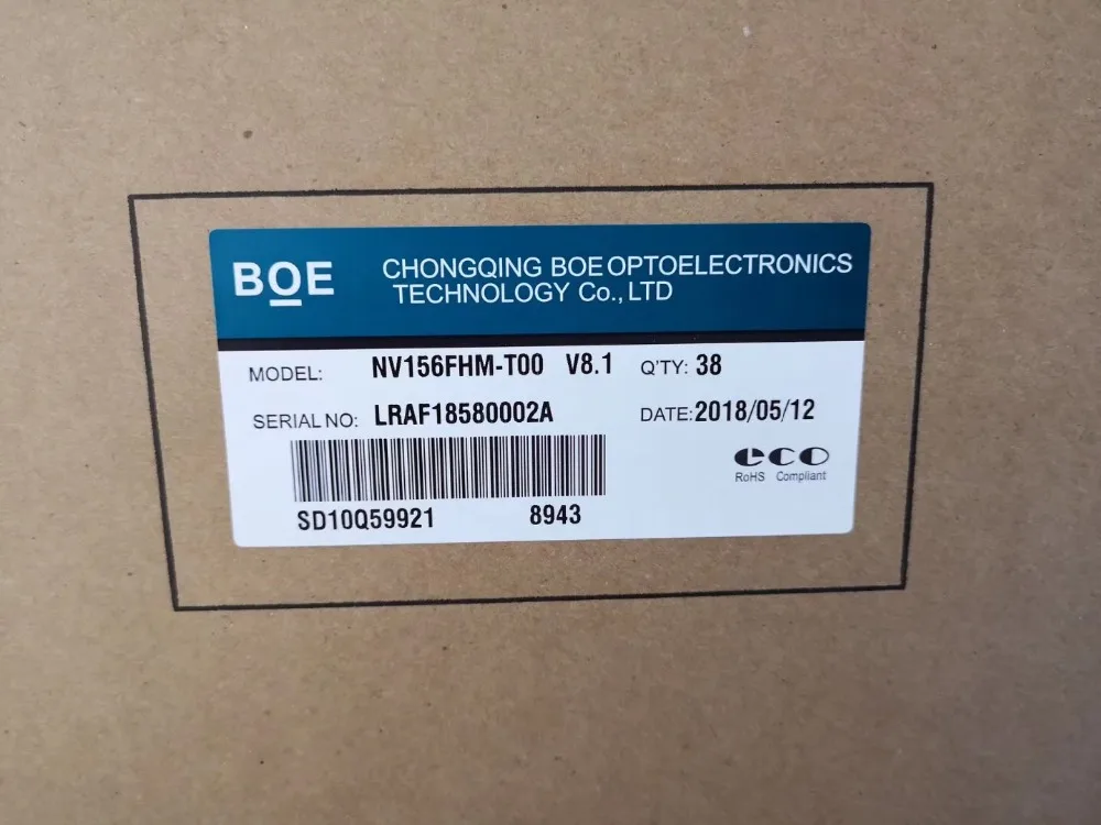 

15.6 inch LCD Panel NV156FHM-T00 Laptop one year warranty