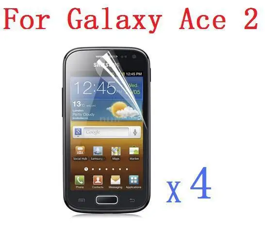 Прозрачная защитная пленка для экрана Samsung Galaxy Ace 2 i8160 4 шт./лот