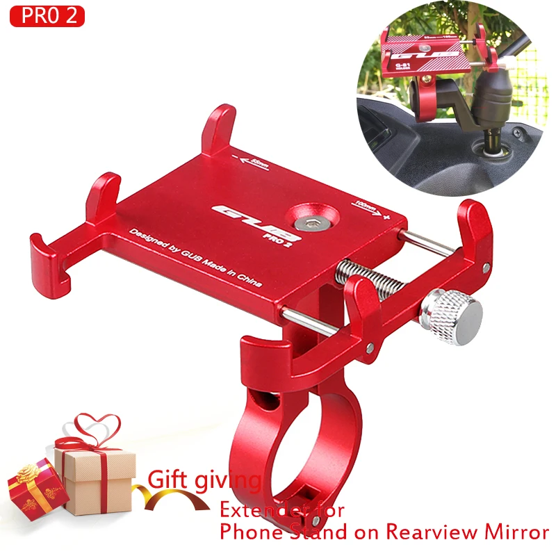 Aluminum CNC Mobile Phone Holders Stands For Honda Motorcycle bike moto phone holder GPS MTB Bicycle Motorcycle phone holder