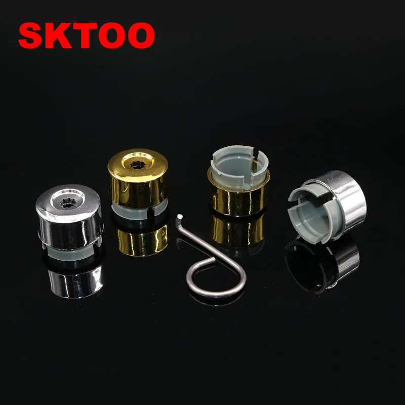 SKTOO 20PCS Chrome Color Car Wheel Lug Bolt Nut Caps Cover for VW Touareg 2004 -2016