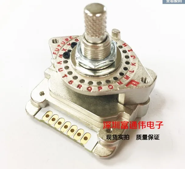 [VK] Taiwan NDS NDS-02J mode band switch 02J digital code rotary switch adjustable hexadecimal complement Angle is 15