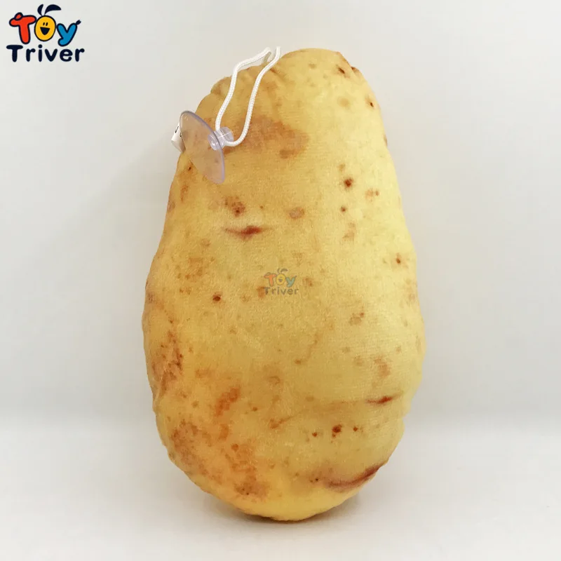 Kawaii Potato Plush Toys Vegetable Pendant Stuffed Doll Baby Kids Children Cute Birthday Gift Home Room Auto Bag Decor Crafts