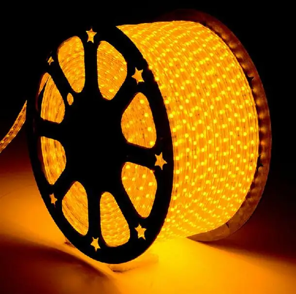 LED Strip Light AC 220V SMD 5050 Flexible LED Tape 60LEDs/m Ribbon for Living Room 60m 70m 80m 90m 100m