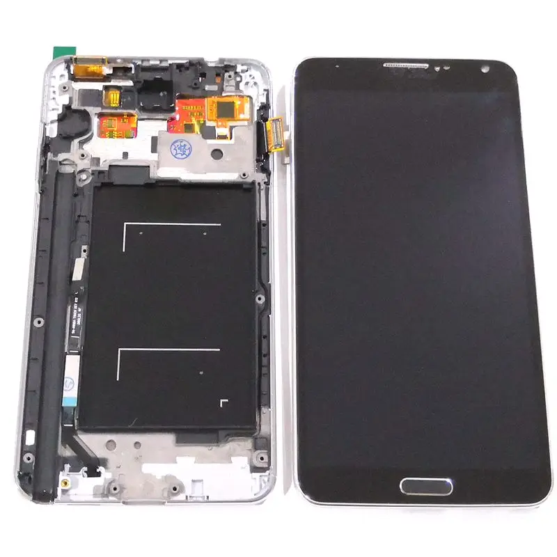 N9005 For Samsung Galaxy note 3 n9005 n9000 TFT LCD With touch glass frame Full set for repair display(not amoled )