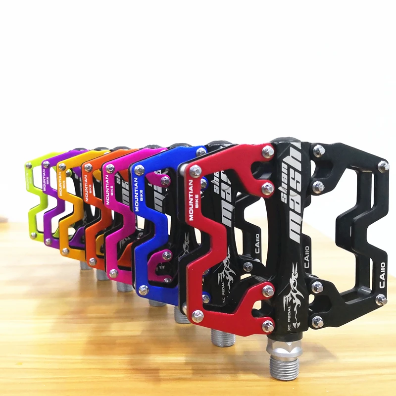 2019 New Aluminum alloy CNC  ultralight  cycling  BMX pedal  MTB mountain bike pedals 360 g/pair 6 colors optional