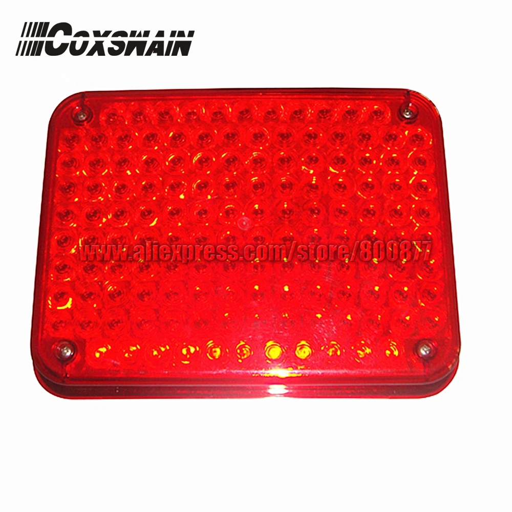 Super bright 134 LEDs external warning lights for fire truck & ambulance car, surface mounting, Waterproof, DC12V or 24V