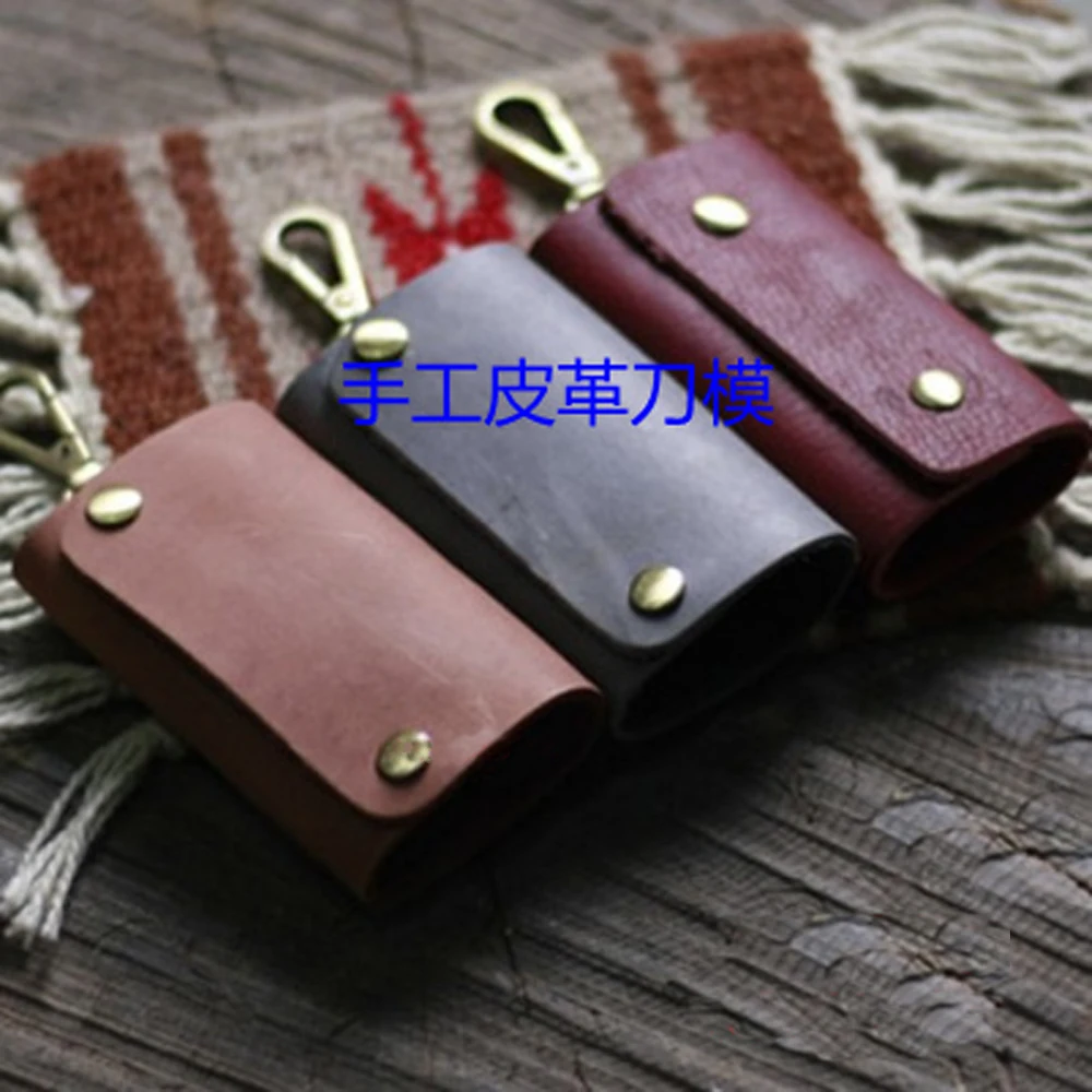 DIY leather craft card holder small wallet bag knife mould hand punch tool 3pcs/set