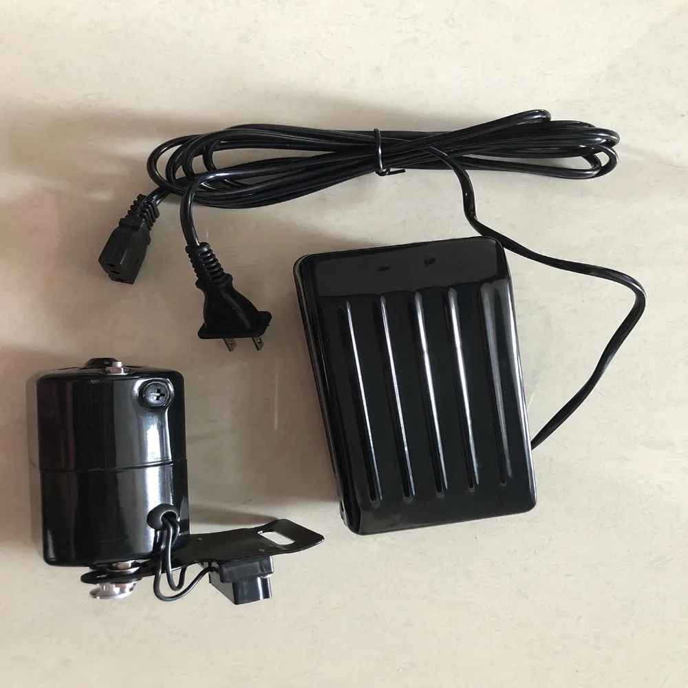 

Direct Factory All Cooper Inside Material Household Mini Motor Domestic Sewing Machine Motor with Controller/Pedal single-phase