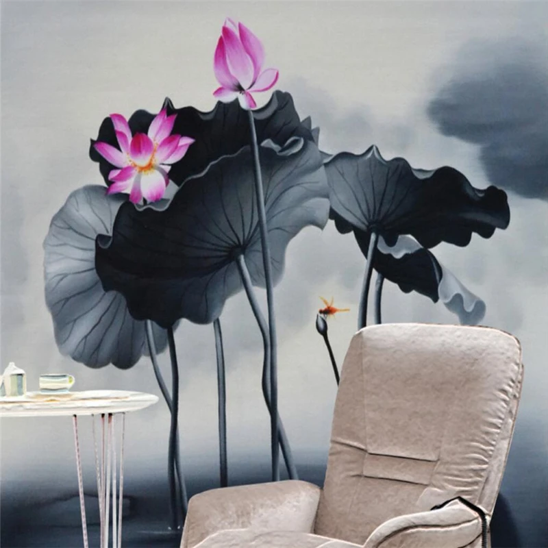 Beibehang Custom Wallpaper Living Room Bedroom Mural Paintings Watercolor Background Background TV Sofa mural photo 3d wallpaper