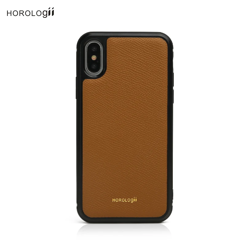 Horologii Custom Name Free Phone Bumper Case for New Iphone 16 12 13 14 15 Pro Max Leather Luxury Gift Dropship