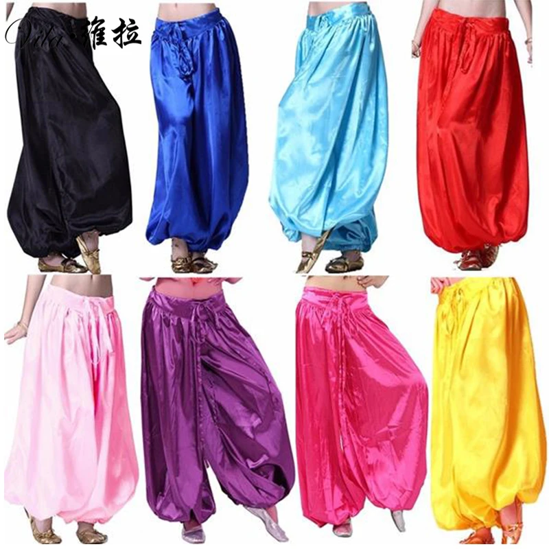 2023 Belly Dance Tribal Harem Pants Bellydance Indian Pants Egyptian Lantern Pants For Christmas Loose Trousers Assorted Color