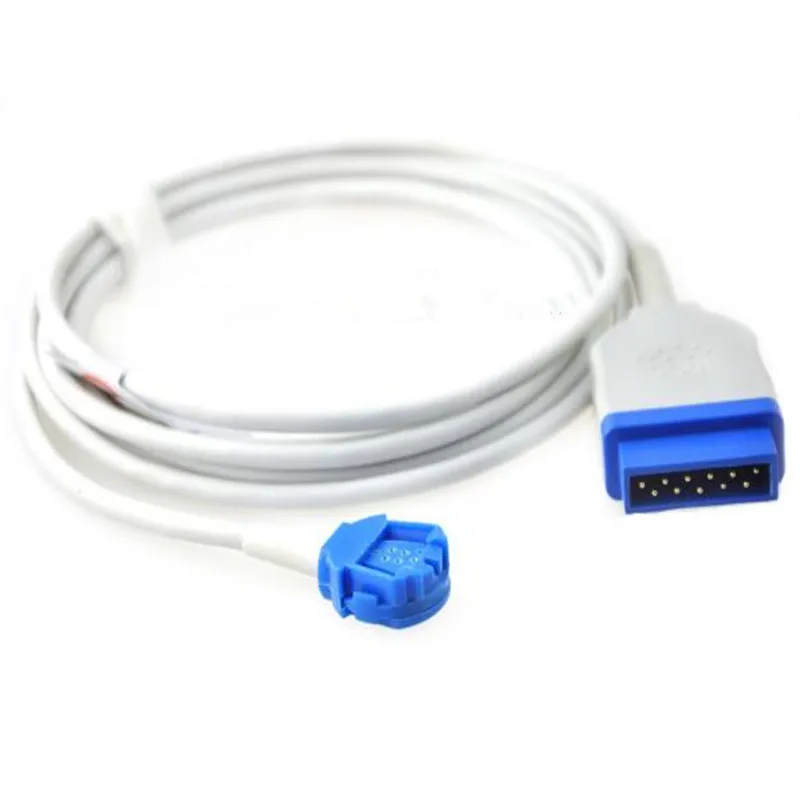 

Free Shipping Compatibe for GE 11pin Datex-Ohmeda S/5 FM Ports F-CU5 OxyTip OXY-ES3 Spo2 Adapter Cable Spo2 Extension Cable TPU