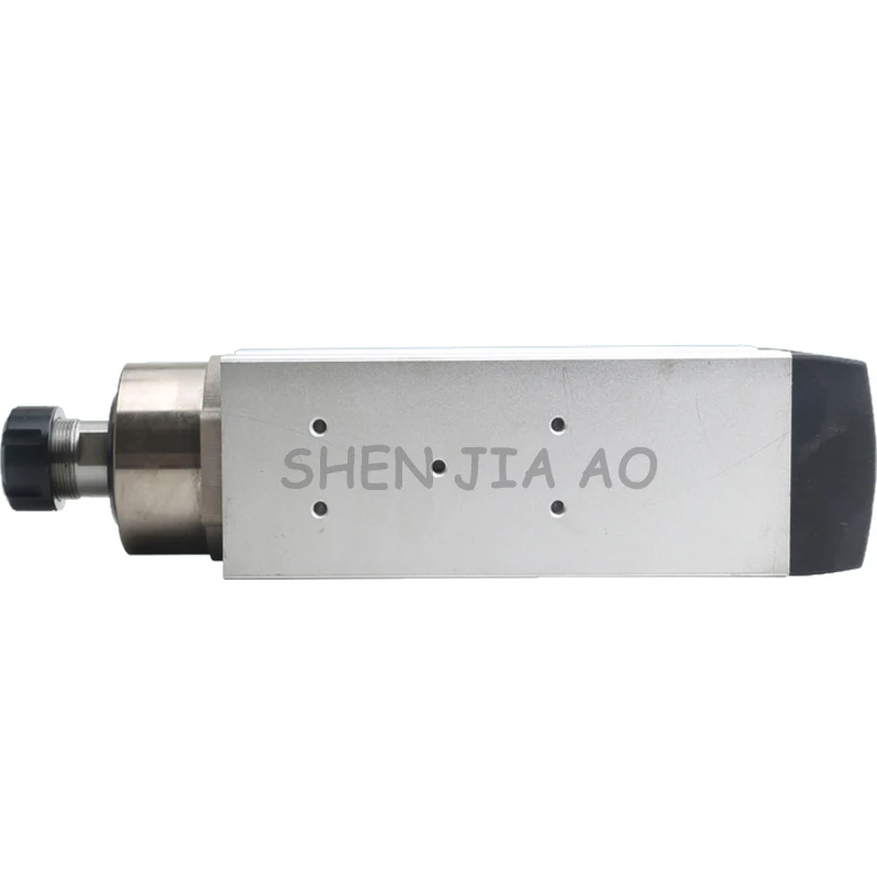 Air cooled high speed motor spindle ER25 3.5kw square air cooled spindle motor engraving machine accessories 220/380V 1PC