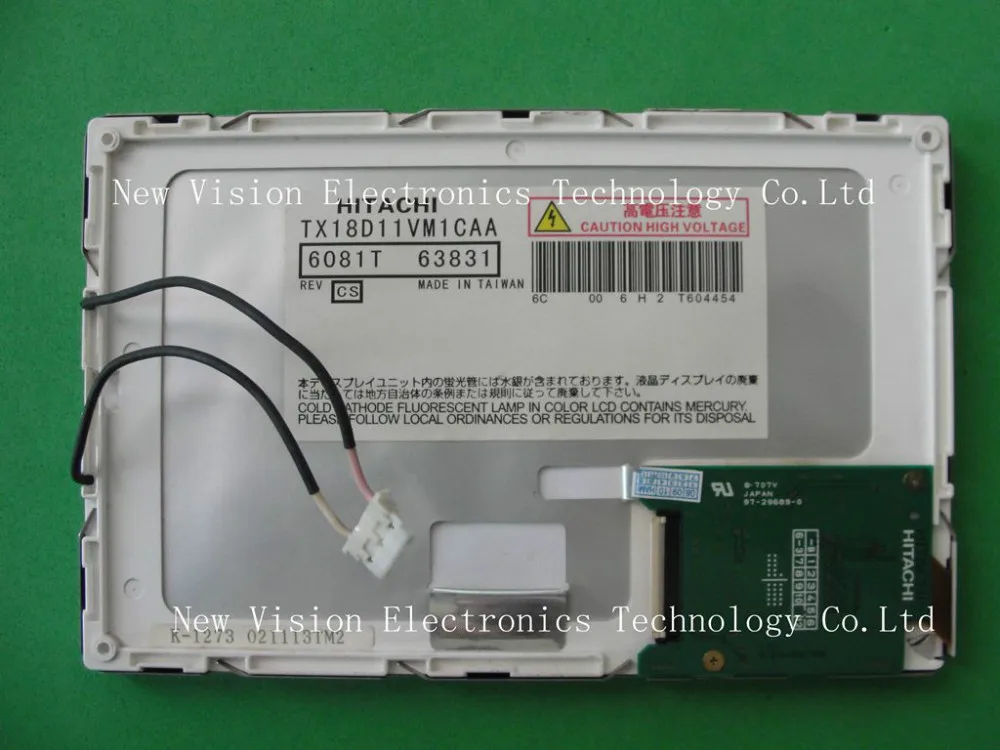 

TX18D11VM1CAA Original 800*480 7 inch LCD Display Panel for HITACHI