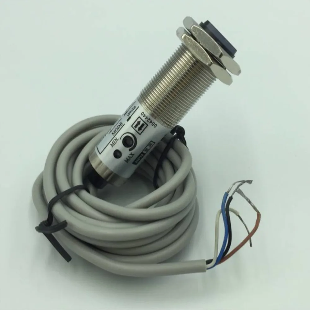 CDD-40N DC12V - 24V 40mA 4 fili tipo NPN NO + NC 10- 40cm rilevatore sensore interruttore di prossimità induttivo cilindrico cavo 1.2M