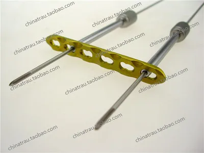 Medical orthopedics instrument stainless steel kirschner wire sleeve 2.4/2.5/2.7/2.8 locking screw needle guide sleeve