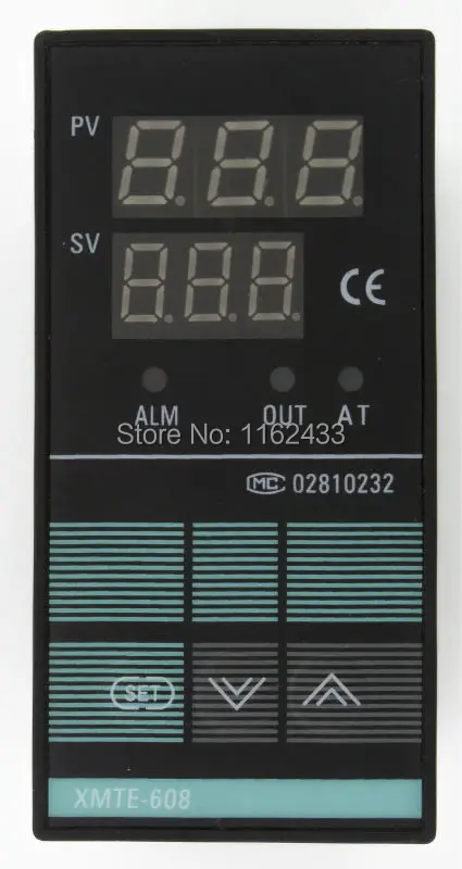 XMTE-6 digital pid temperature controller with time control relay SSR output (Not include SSR)