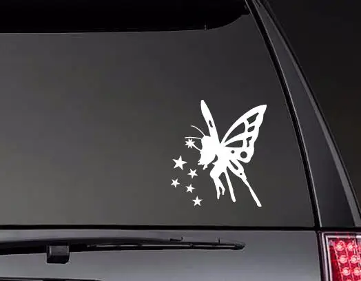 Fairy Sprinkling Pixie Dust Stickers Window Door Decal Top Quatily Waterproof creative car stickers ZP0428