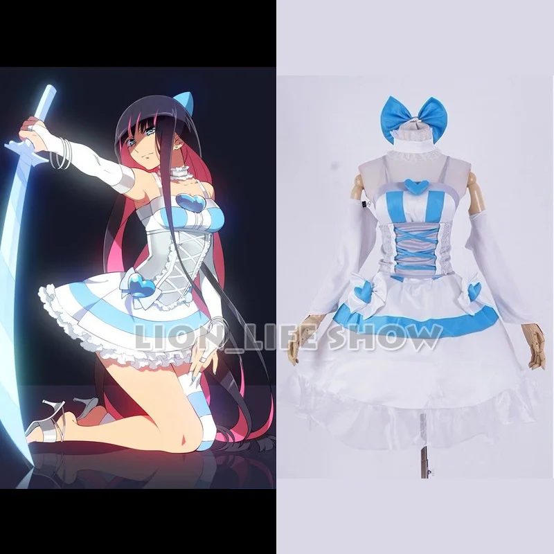 Panty & Stocking with Garterbelt STOCKING Cosplay Costume Cosplay FANCY S-L  Angel turned installed