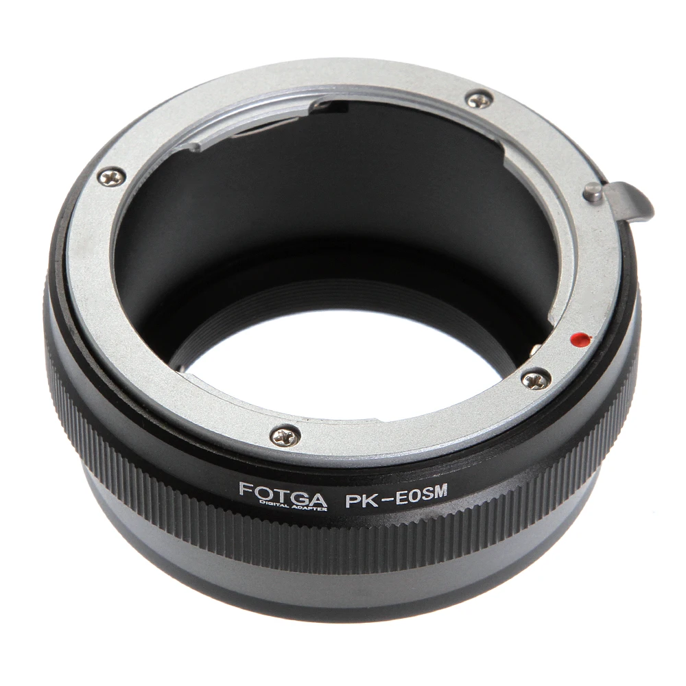 

FOTGA Adapter Ring for Pentax PK K Mount Lens to Canon EOS EF-M M2 M3 M6 M10 M50 M100