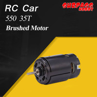 SURPASS HOBBY 550 12T 21T 27T 35T Brushed Motor for Kyosho  1/10 HSP HPI Wltoys  D90 D110 SCX10 Off-Road Crawler RC Car