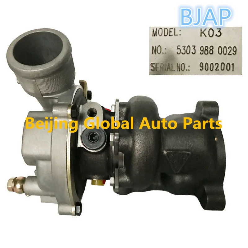 BJAP High Quality Turbocharger K03 53039880029 with OEM No.  058145703J for Engine APU 1.8T P Gasoline 1.78dis