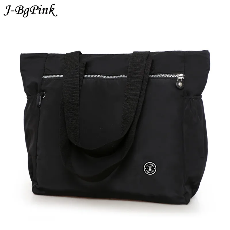 Large women's handbag New 2024 nylon shoulder bag waterproof casual bag brief all-match large size nylon fashion leisure travel