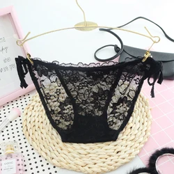 New Female Thong G-string women's Transparent Lace Underwear Women's Panties Low Waist Intimates Thongs