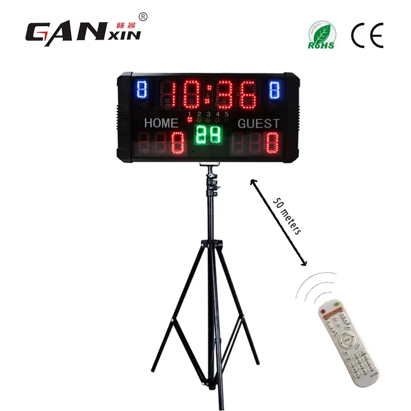 [Ganxin] New Product Synchronized 24 Seconds Shot Clock Basketball Scoreboard