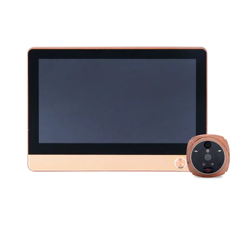 7 Inch 2MP WIFI/GSM  Intercom Video Door Phone Peephole Viewer ihome4  10000Mah Build-in Battery