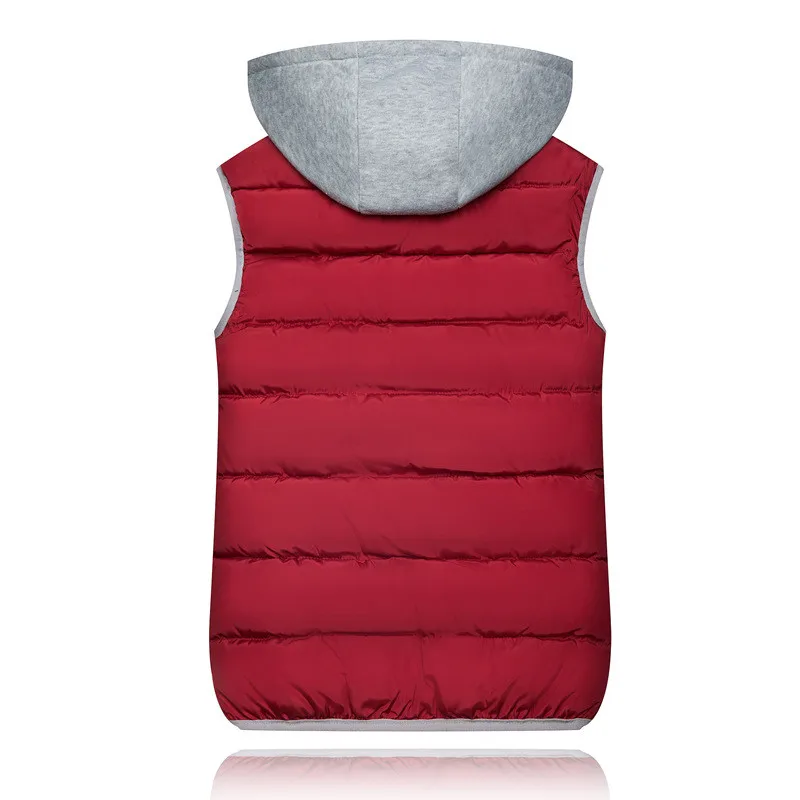 

Warm Vest Coat Women Autumn Winter Hooded Waistcoat Short Jacket Students Casual Tops Sleeveless Vest Coats H654