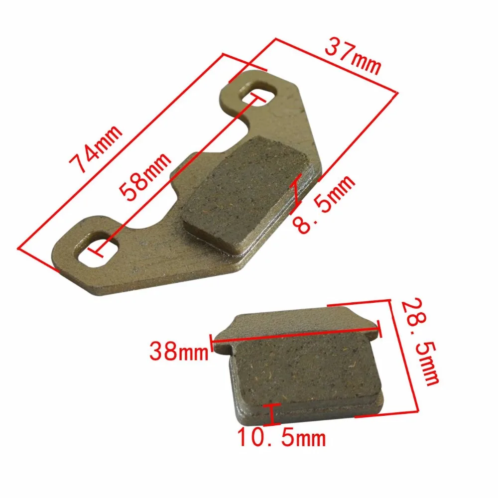 sthus Disc Brake Pads Shoes For 50 70 90 110 125 140 200 250cc SDG SSR Dirt Pit Bike