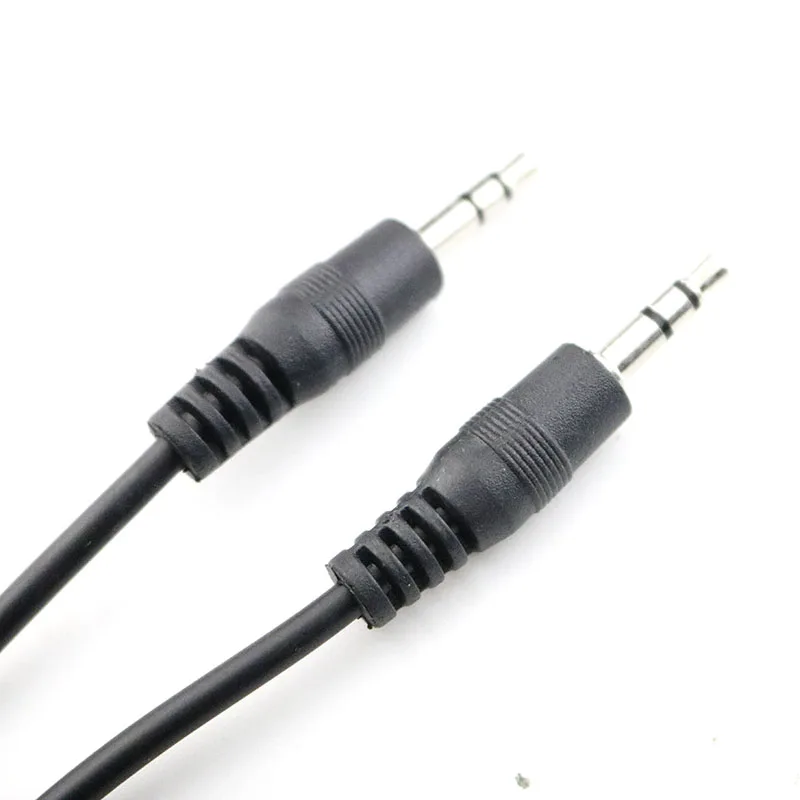 1M Jack Audio Cable 3.5 mm to 3.5mm Aux Cable Male to Male cabel Gold Plug Car Aux Cord for JBL Headphones Car Xiaomi iphone