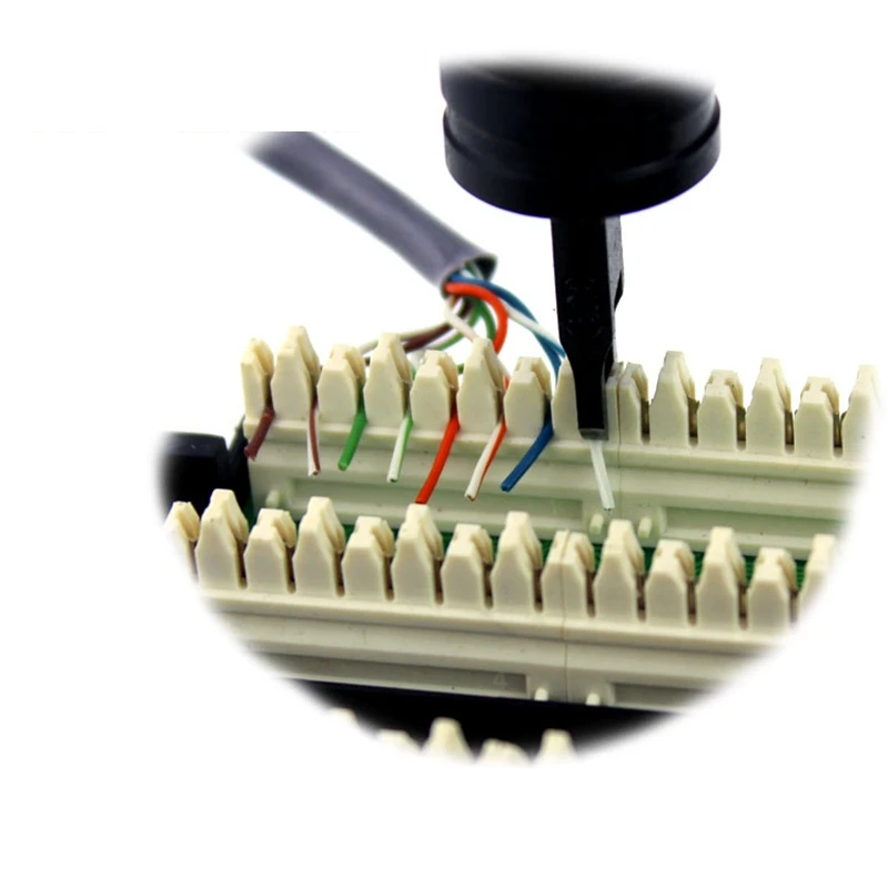 ReadStar SUNKIT SK-8110 RJ45 RJ11 Impact Punch Down Tool Networking Telephone Module Wire Tool Cutter Wire Tracker