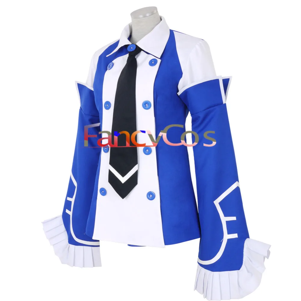 Halloween Pandora Hearts Echo Dress Cosplay Costume Blue Dress Tie Anime Movie High Quality Custom Made