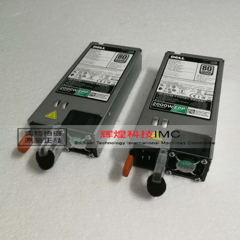 

AVC DELL R830 T630 2000W EPP Z2000E-S1 D2000E-S0 0W1R7V